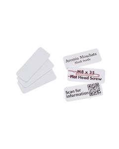 e-mark klebendes Kunststoffschild 45x18 mm