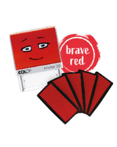 NIO School Ersatzkissen - 2 Stück - brave red